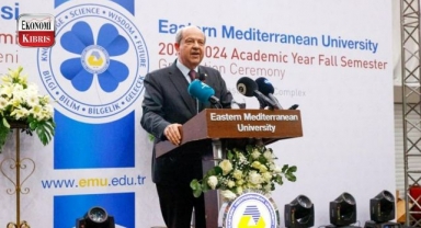 Cumhurbaşkanı Ersin Tatar, Doğu Akdeniz Üniversitesi mezuniyet törenine katıldı! İşte detaylar...