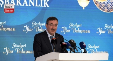 Türkiye Cumhurbaşkanı Yardımcısı Cevdet Yılmaz Güzelyurt’taki iftar buluşmasına katıldı! İşte detaylar...