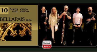 Bellapais İlkbahar Müzik Festivali LBO Nefesli Dörtlüsü ve Perküsyon konseri ile devam ediyor! İşte detaylar...