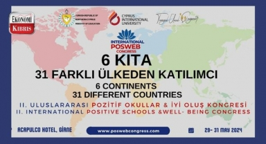 II. Uluslararası Pozitif Okullar ve İyi Oluş Kongresi Girne'de yapılıyor! İşte detaylar...