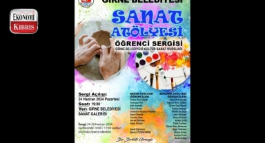 Girne Belediyesi Öğrenci Sergisi sanatseverlerle buluşuyor! İşte detaylar...