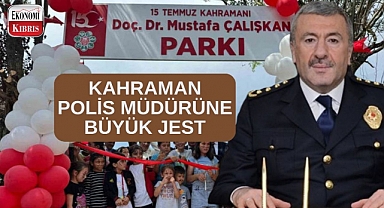 15 Temmuz Kahramanı Polis Müdürü Mustafa Çalışkan Adına Çocuk Parkı Açılışı