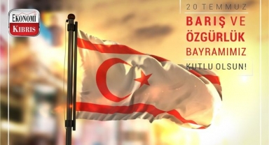 20 Temmuz Barış ve Özgürlük Bayramı kutlu olsun…