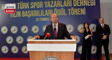 Cumhurbaşkanı Ersin Tatar, “Spor yazarları, sporun gelişmesine katkı yapıyor”! İşte detaylar...