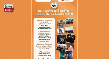 10. Beyarmudu Belediyesi Patates Kültür Sanat Festivali başlıyor! İşte detaylar...
