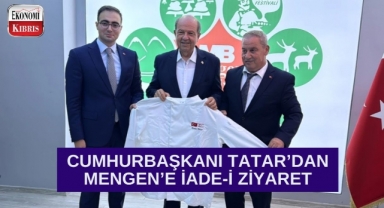 Cumhurbaşkanı Tatar'dan Mengen'e İade-i Ziyaret