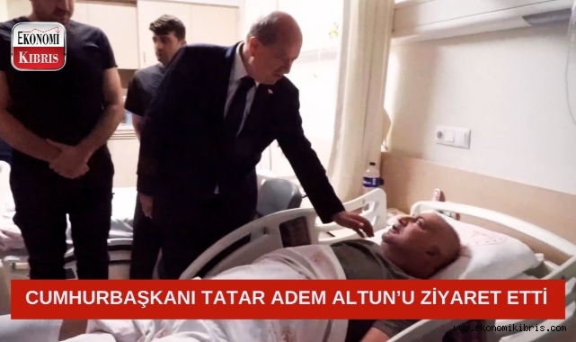 Cumhurbaşkanı Ersin Tatar İstanbul'da Tedavi Gören Polis Memuru Adem Altun'u Ziyaret Etti