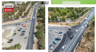 Gazimağusa Belediyesi, trafik akışını rahatlatmak için yol düzenlemeleri yaptı! İşte detaylar...
