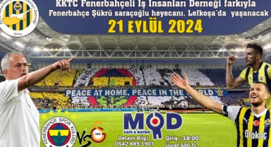 KKTC Fbider Fenerbahçe - Galatasaray Maçı İçin Lefkoşa Tribünü Kuruyor