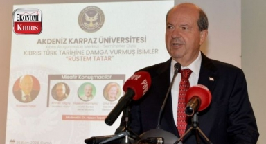 Cumhurbaşkanı Ersin Tatar, “Rüstem Tatar” başlıklı seminere katıldı! İşte detaylar...