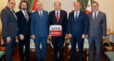 Cumhurbaşkanı Tatar, Zonguldak Ticaret ve Sanayi Odası Yönetim Kurulu Başkanı ve beraberindeki heyeti kabul etti! İşte detaylar...