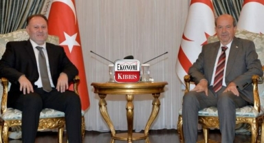 Cumhurbaşkanı Ersin Tatar, KKTC Meclis Başkanı Ziya Öztürkleri kabul ederek, görüştü! İşte detaylar...