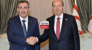 Cumhurbaşkanı Ersin Tatar, Türkiye Cumhuriyeti Cumhurbaşkanı Yardımcısı Cevdet Yılmaz’ı kabul etti! İşte detaylar...