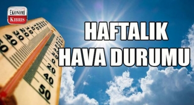 KKTC Meteoroloji Dairesi haftalık hava tahmin raporunu yayımladı! İşte detaylar...