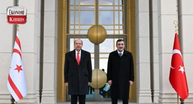 Cumhurbaşkanı Ersin Tatar, Türkiye Cumhuriyeti Cumhurbaşkanı Yardımcısı Cevdet Yılmaz ile bir araya geldi! İşte detaylar...