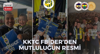 KKTC FBİDER 210 Çocuk İle Mutluluğun Resmini Yaptı