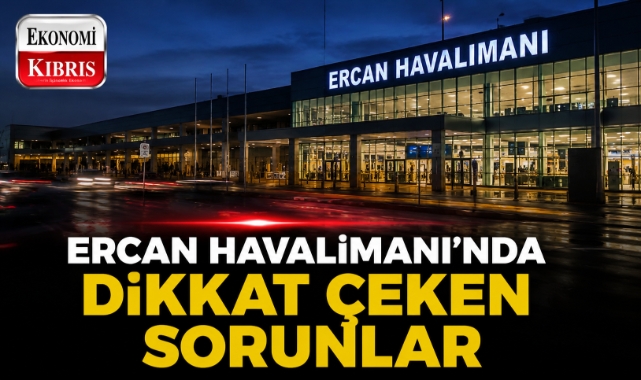 Ercan Havalimanı'nda Otopark, Asansör ve Tuvalet Sorunları Dikkat Çekiyor