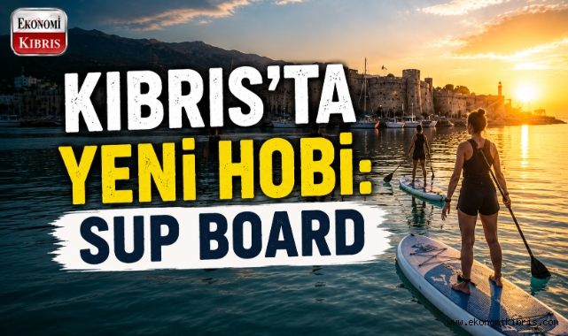 Kıbrıs'ta Yeni Hobi: SUP Board